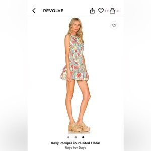 NWOT RAYS FOR DAYS - Roxy Romper